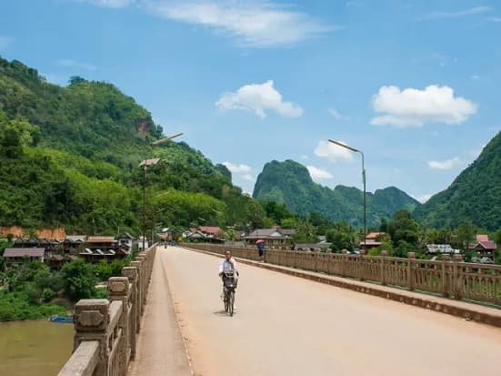 Luang Prabang-Namkat Yorapa Resort-Phongsaly-2Days Trekking+Akha Village Home Stay-Muang Khoa-Muang Ngoi Neua-Nong Khiau-Chinese Dam Ou River N. 2-Luang Prabang